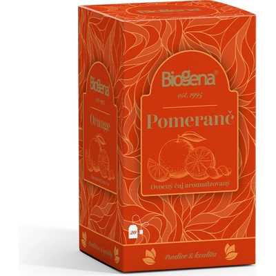 Biogena Traditional Pomeranč porcovaný ovocný čaj 20 x 2 g
