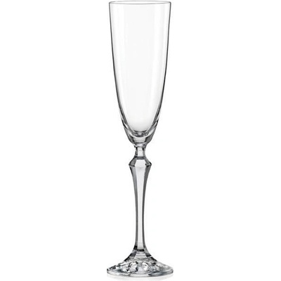 Bohemia Crystal sklenice na šampaňské Elisabeth set po 6 x 200 ml