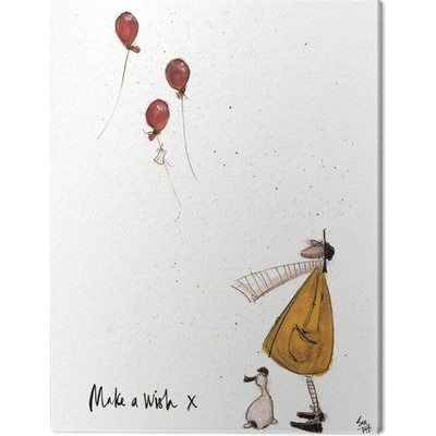 Obraz na plátne Sam Toft - Make a Wish, 2 - 30×40 cm