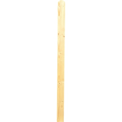 HUKA Plotové prkno dřevěné, oblouk Velikost: 18x90x1500 mm