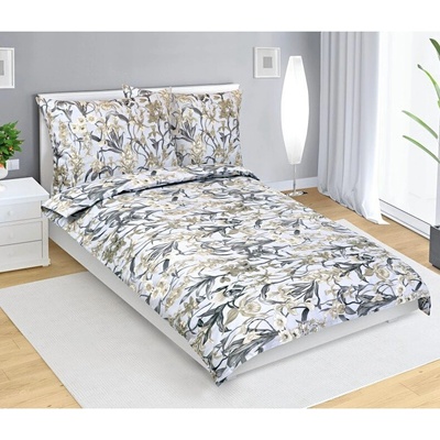 Bellatex obliečky bavlna Orchidea 90/951H šedá 140x200 70x90