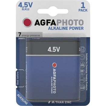 AgfaPhoto Плоска батерия agfaphoto 4, 5v 1 брой (apa4.5v)