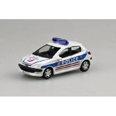 Cararama Peugeot Car 206 policie 1:43