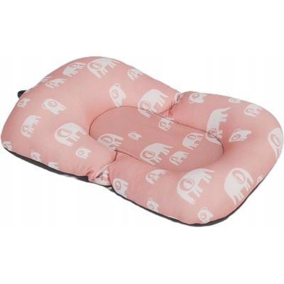 SIMPLY GOOD Polštářek na koupání miminka BabyFloaty ELEPHANTs Růžová
