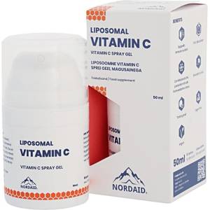 Nordaid Liposomal Vitamin C Спрей-гел за уста, 333.33 mg, манго, 50 ml, Nordaid (010423 NRD)
