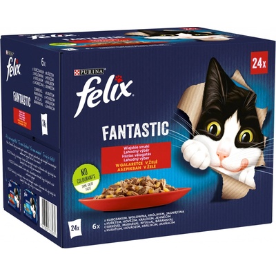 Felix Fantastic So gut... treska losos tuniak platýz 24 x 85 g