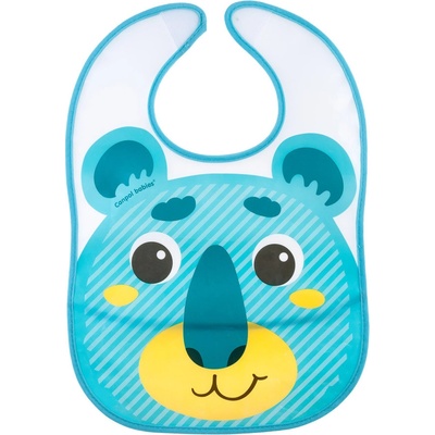 Canpol babies plastový bryndáček s kapsičkou Hello Little tyrkysový – Zboží Mobilmania