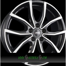 AUTEC VIDRON 7,5x18 5x108 ET50 black polished