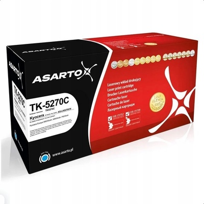 Compatible Принтерна касета Asarto TK5270C (цианово синьо) за 6000 страници (AS-LK5270CN)