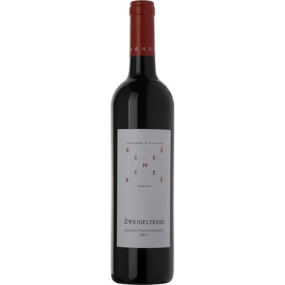 Beneš Zweigeltrebe pozdní sběr 2024 13% 0,75 l (čistá fľaša)