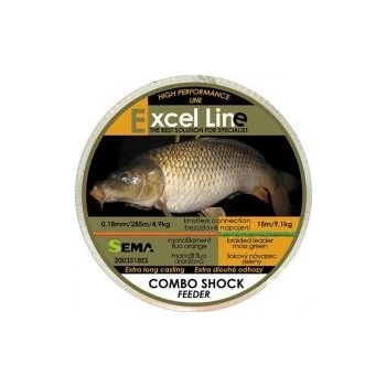 Sema Combo Shock Feeder Oranžová 300 m 0,18 mm 4,9 kg