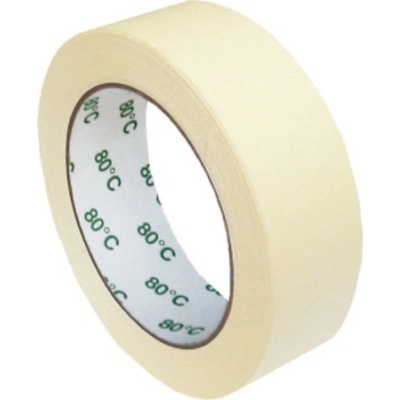 Wimex Lepiaca páska krepová do +80°C 30 mm x 50 m biela