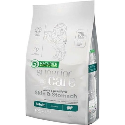 Natures P Superior Care dog Grain Free adult Sensitive Skin & stomach lamb small breeds 1,5 kg