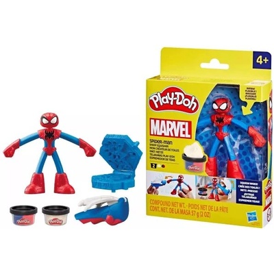 Hasbro Play-Doh: Комплект за игра с моделирашка паста Marvel - Спайдърмен (PN00090392)