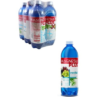 Magnesia Plus revital hroznové víno, aloe vera 6 x 0,7 l