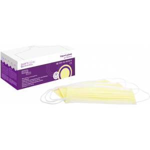 SoftCare Жълти еднократни маски Soft Care - vvmstore (121011_yellow)