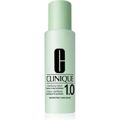 Clinique 3 Steps Clarifying Lotion 1.0 Twice A Day Exfoliator тоник за всички типове кожа на лицето 200ml