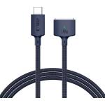 Tech-Protect MMC01 ULTRABOOST магнитен кабел за MacBook, USB-C към MagSafe 3 140W 200 cm, midnight blue (5906302323302)