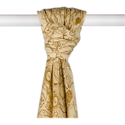 XKKO BMB Bambusová osuška Safari Honey Mustard 90x100