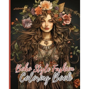 Boho Style Fashion Coloring Book | Thy Nguyen (2023)