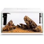 AQUAEL Аквариум LEDDY PLUS 60 D&N БЯЛ + Dragon Whisper River Kit