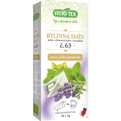 Vitto Tea Bylinná zmes č.63 10 x 4 g