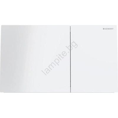 Geberit 115.622. SI. 1 - Бутон за промиване Sigma70 25x14, 6 см бял (GB0054)