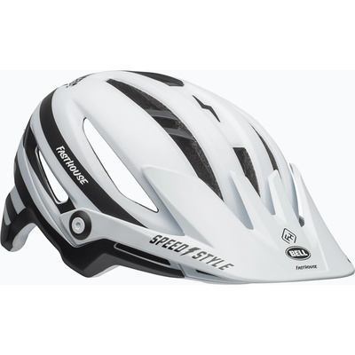 Велосипедна каска Bell Sixer Integrated MIPS fasthouse stripes matte white/black
