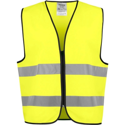 Projob Vesta 6709 Hi-Viz Vest bezpečnostní reflexní unisex Žlutá/černá