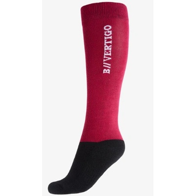 B Vertigo Jezdecké podkolenky Beryl malinové – Zboží Dáma
