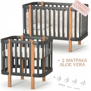 Veres Комплект Кошара Монако 5в1 Антрацит/Бук