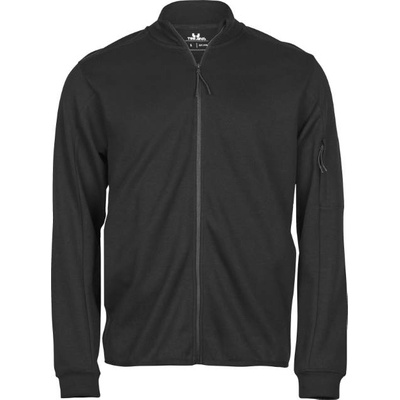 TEE JAYS tj5704 athletic / Мъжки суитшърт с цип - черен xs (18570400200)