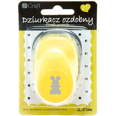 dpCraft Dekorační děrovačka 2,5cm – zajíc (JCDZ-110-096)