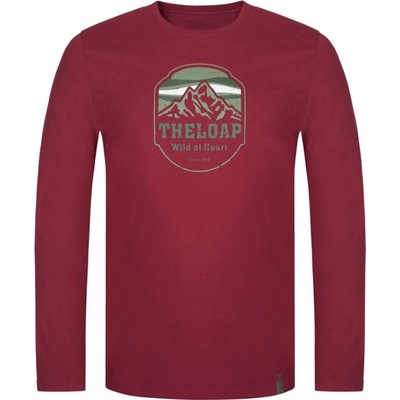 Loap ALCO pánské triko vínová