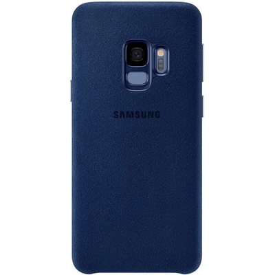 Samsung Оригинален гръб Alcantara за Samsung Galaxy S9 - Син