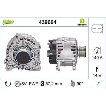 generátor VALEO 439664