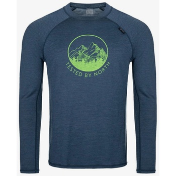 Kilpi Тъмно синя мъжка термална риза от мериносова вълна Kilpi MAVORA TOP Kilpi | Sin | МЪЖЕ | XXL