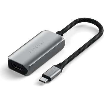Satechi USB-C To HDMI 2.1 8K Adapter - Space Grey (ST-AC8KHM)