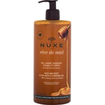NUXE Rêve de Miel Zmäkčujúci sprchový gél na tvár a telo 750 ml