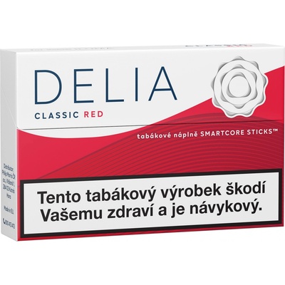 Delia Classic Red krabička – Zboží Dáma