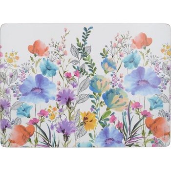 Creative Tops Korkové prostírání Meadow Floral malé 29x21cm 6 ks