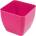 Prosperplast Кашпа alcea квадрат розова 16 х 16 см. височина 14 см. pat6681