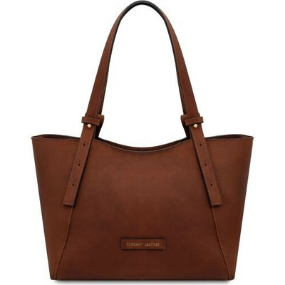 Tuscany Leather dámska kožená taška cez rameno-Libra hnedá 2562 1 1