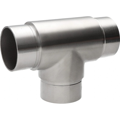 Spojka T-kus na trubku ø 42,4 mm, brúsená AISI 304