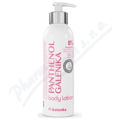 Panthenol Galenika Body Lotion Dexpantenol 5%, telové mlieko 250ml