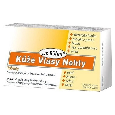 Dr. Böhm Kůže vlasy nehty 60 tablet