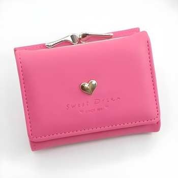 HARAHU Портмоне lo-15398 - Розово kp15398 (lo-15398)