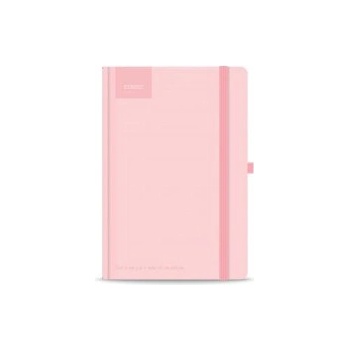 STREET Бележник с ластик Pastel Pink A5 96л тв. корица