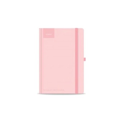 STREET Бележник с ластик Pastel Pink A5 96л тв. корица