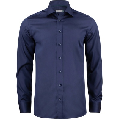 J. Harvest & Frost pánská nežehlivá košile dlouhý rukáv regular GB 01 navy